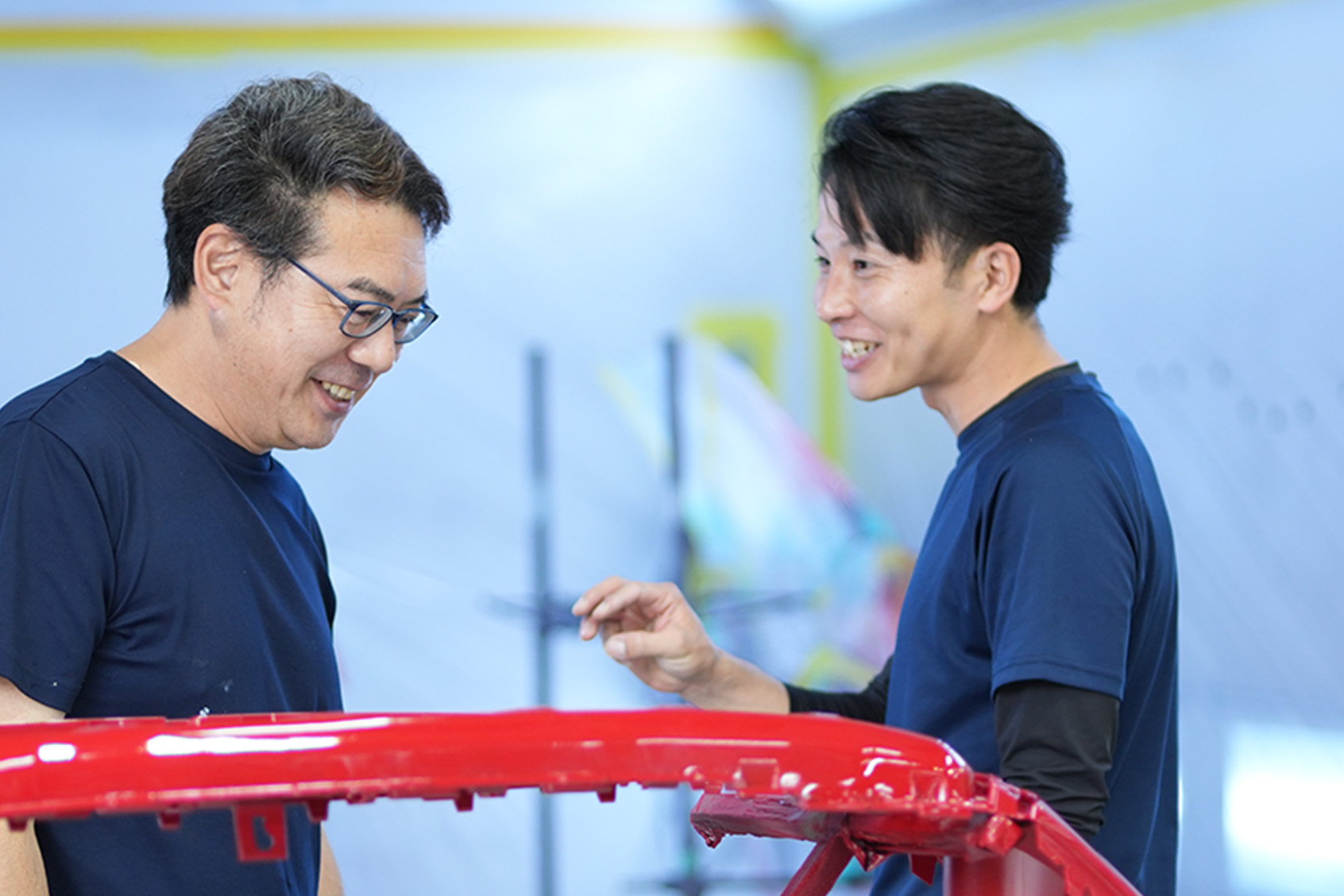 前後の工程との
連携を大切に。